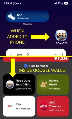 ezrewards-card-added-to-android-home-or-google-wallet